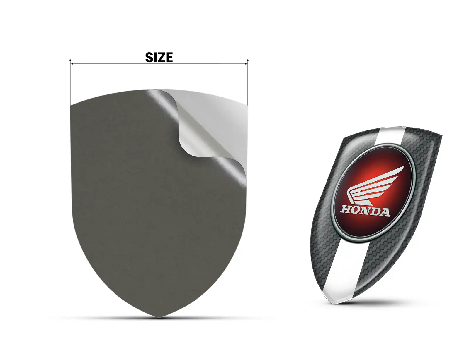 Honda Silikonsticker Auto Edition Hochwertig Anpassbar
